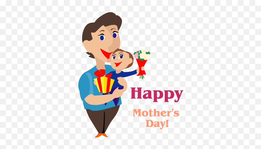 Day Clip Art Free Clipart For Mom - Cartoon Mothers Day Clipart Emoji,Mom Clipart