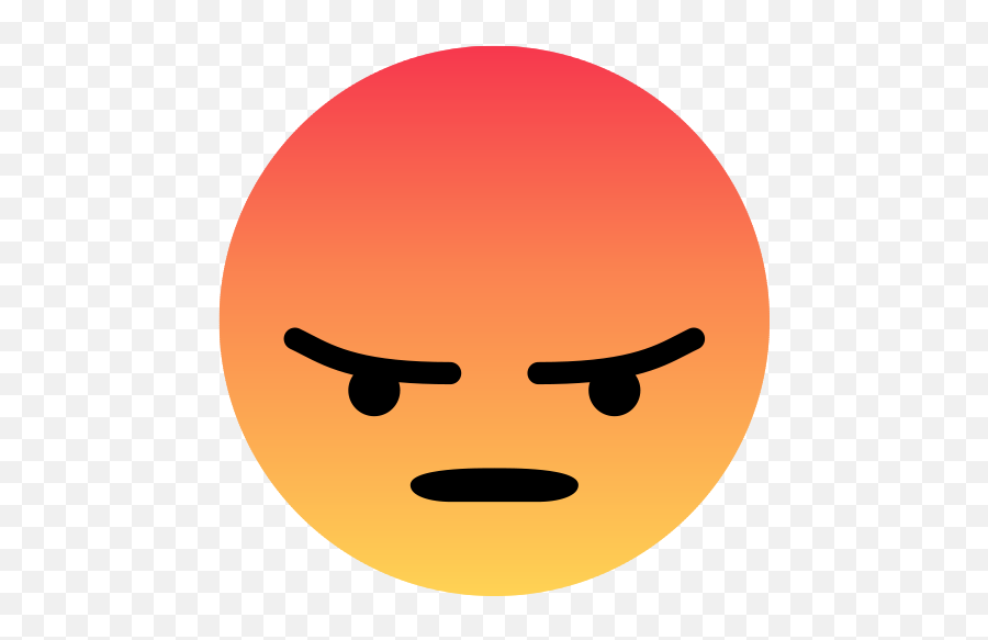 Facebook Angry Emoji Vector Png Image - Grr Reaction Facebook Png,Facebook Live Png