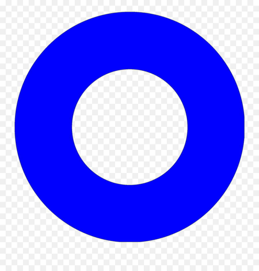 Blue Circle - Dot Emoji,Blue Circle Png