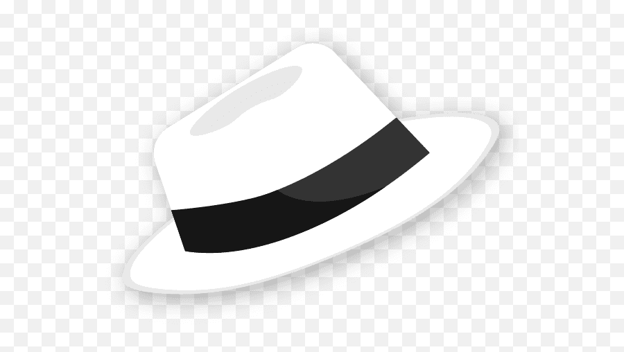 White Hat Seo Vs Black Hat Seo - Rogueweb Costume Hat Emoji,White Hat Png