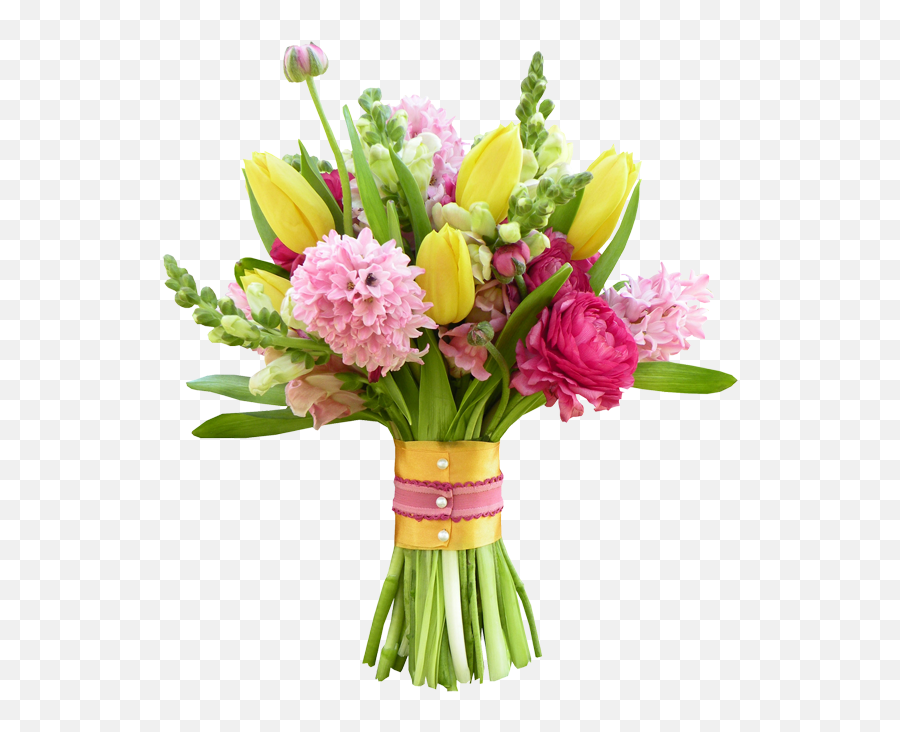 Flowers Bouquet - Transparent Bouquet Flowers Png Emoji,Wedding Flowers Clipart