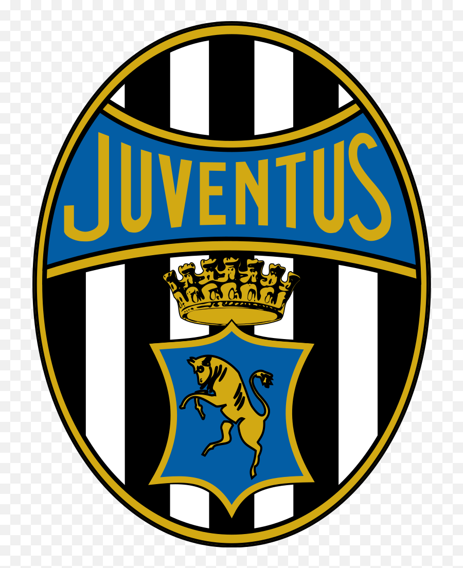 Juventus Fc Old Logo Png Clipart - Old Juventus Logo Png Emoji,Juventus Logo