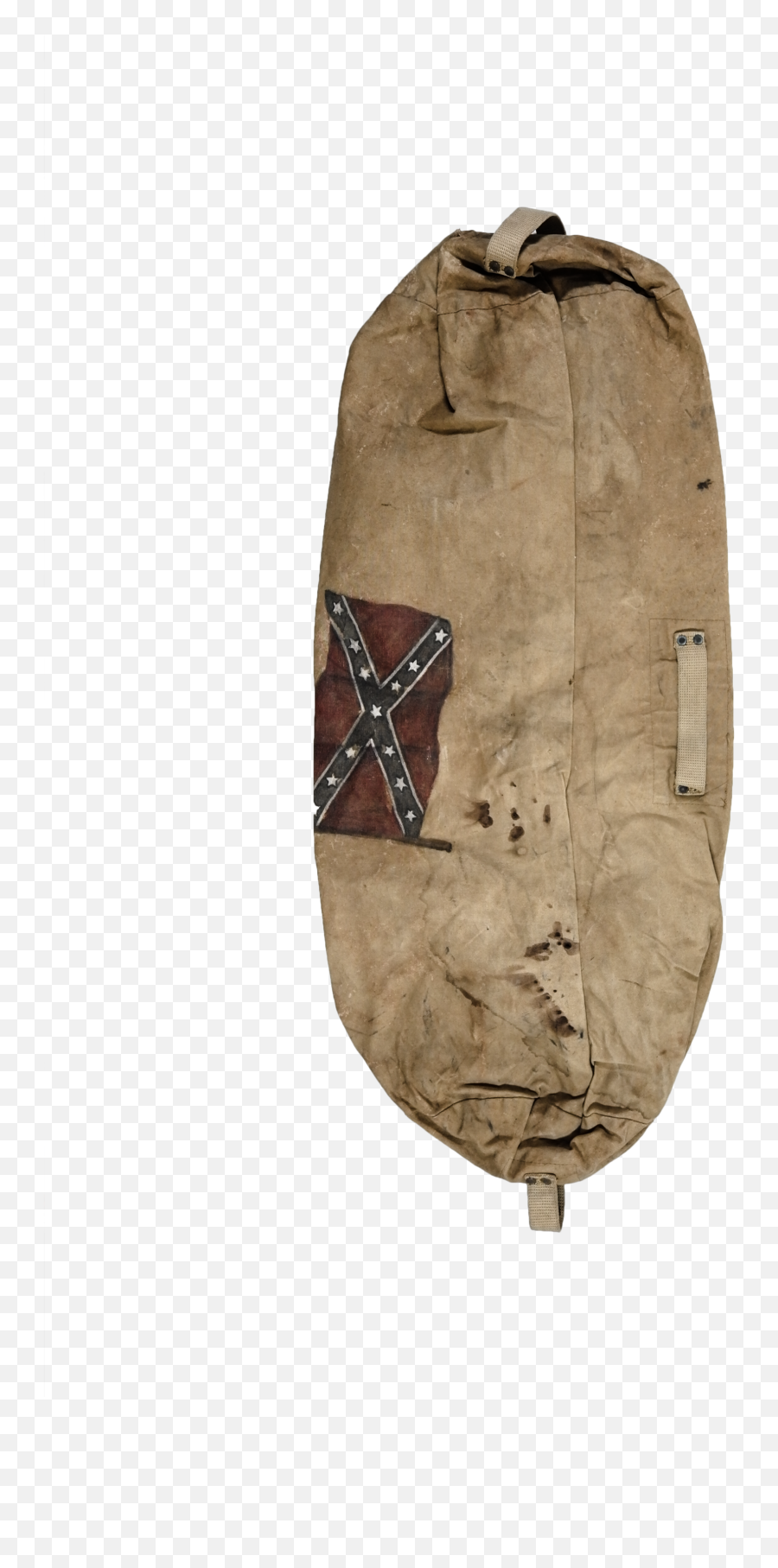 Rare Hand Painted Boy Scout Duffle W Confederate Flag U2014 1 9 2 4 U S Emoji,Rebel Flag Png