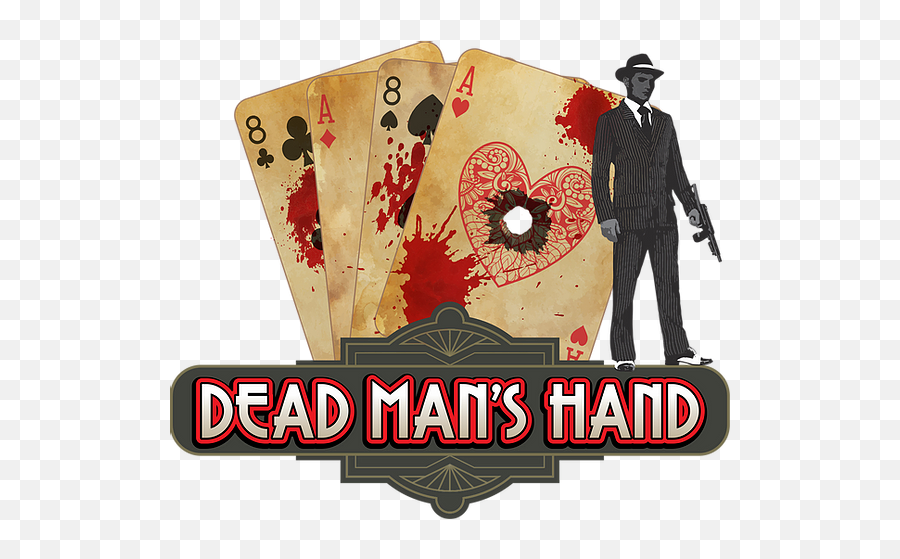 Dead Mans Hand Room - Gentleman Emoji,Hand Logo