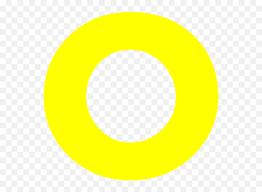 Yellow O Clip Art At Clkercom - Vector Clip Art Online Emoji,Letter O Clipart