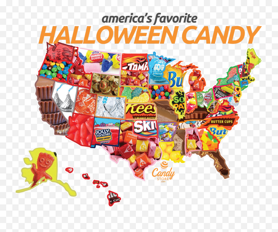 The Most Popular Candy In South Carolina U2013 And Every Other Emoji,Halloween Candy Png