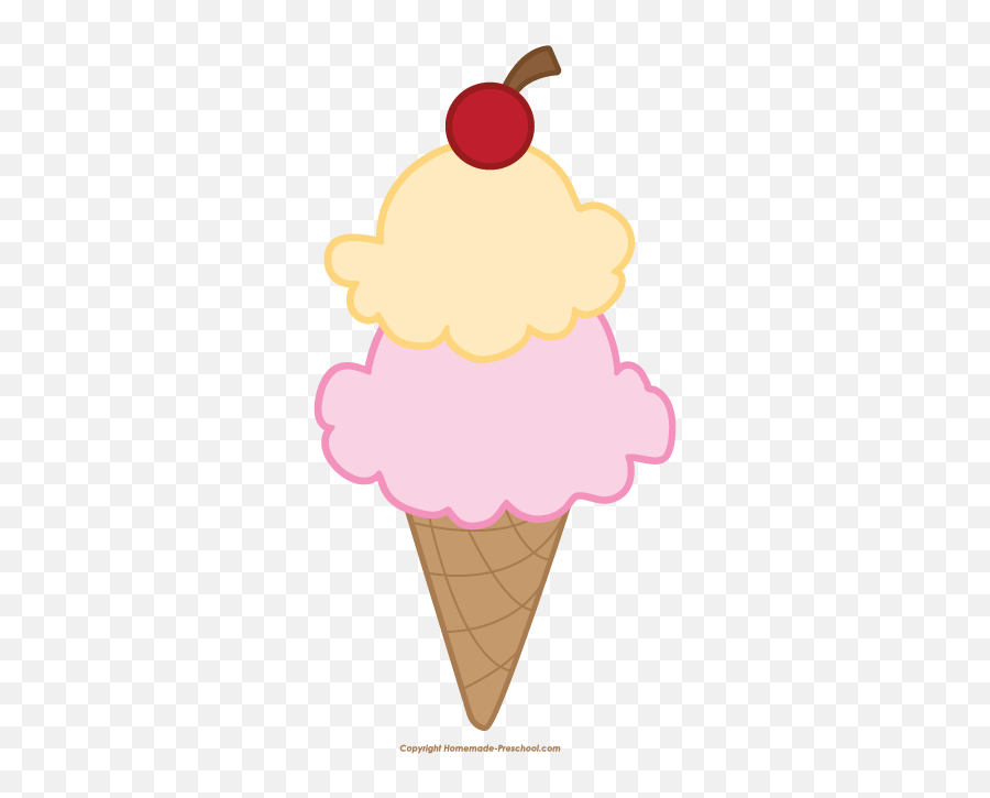 Ice Cream Cone Ice Creamne Clip Art Summer Clipart Image 5 - Cone Emoji,Summer Clipart