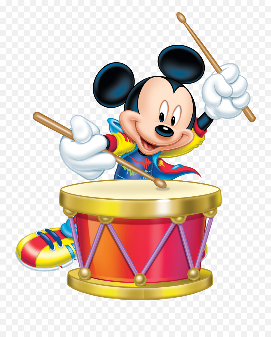 Free Heart Drums Cliparts Download Free Clip Art Free Clip - Mickey Mouse Drumming Emoji,Drum Clipart