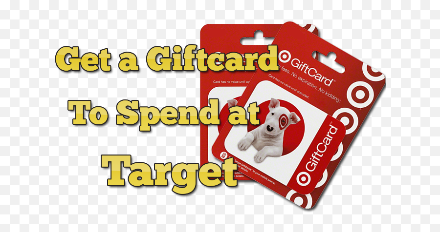 Win A Target Giftcard - My Coupon Paradise Emoji,Target Dog Png