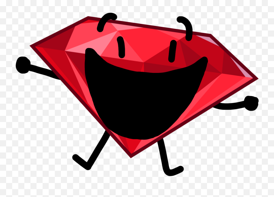 Image Bfb Png Battle For Dream Island - Ruby Bfb Clipart Emoji,Ruby Png