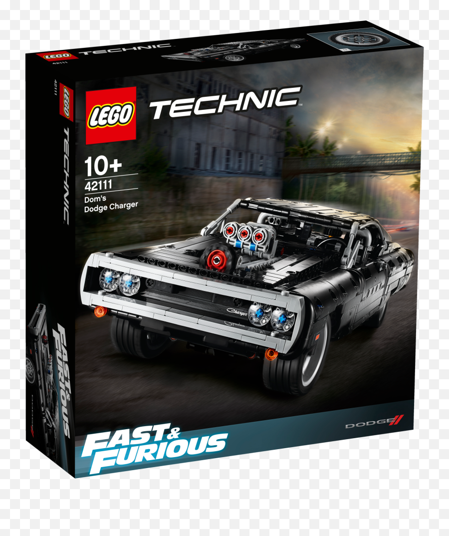 Domu0027s Dodge Charger 42111 - Lego Technic Sets Legocom Emoji,Dodge Charger Png