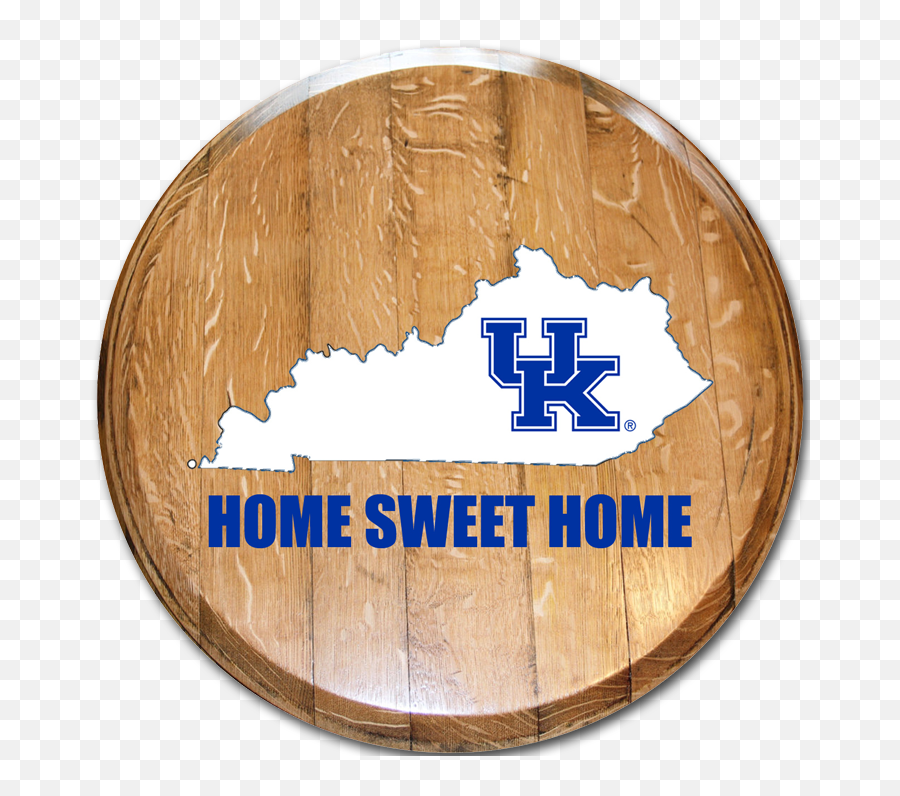 Kentucky Home Sweet Home Barrel Head Emoji,University Of Kentucky Logo
