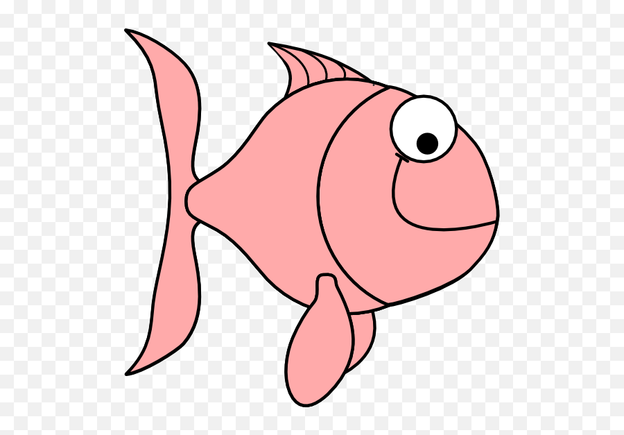 Download Hd Goldfish Clipart Ish - Pink Fish Clipart Emoji,Goldfish Clipart