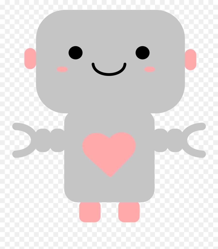 Kawaii Robot Icons Png - Clipart Robot Vector Free Emoji,Robot Png