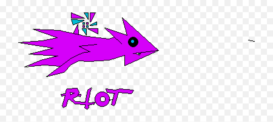 Pixilart - Riot Logo By Sonicwave Language Emoji,Riot Logo