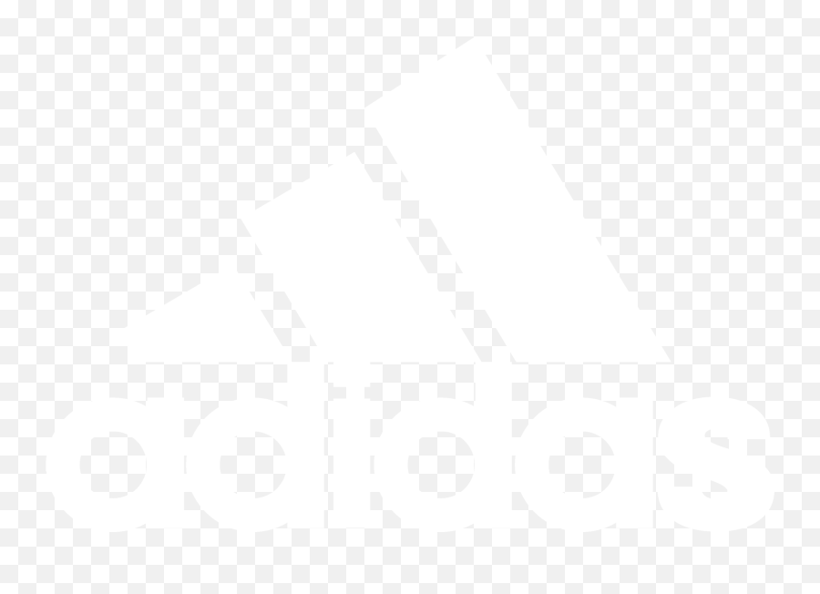 Download - Adidas Logo White Full Size Png Download Seekpng Logo Adidas Emoji,Adidas Logo