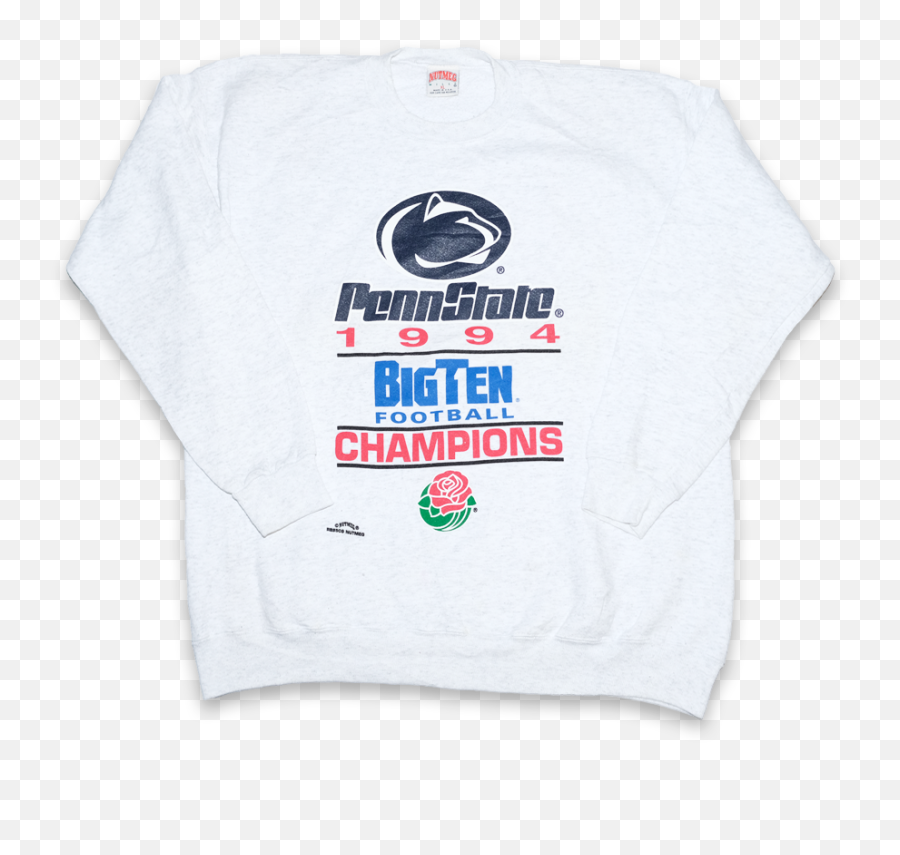Vintage Penn State Big Ten 1994 Sweater Xlarge - Penn State Emoji,Big Ten Logo