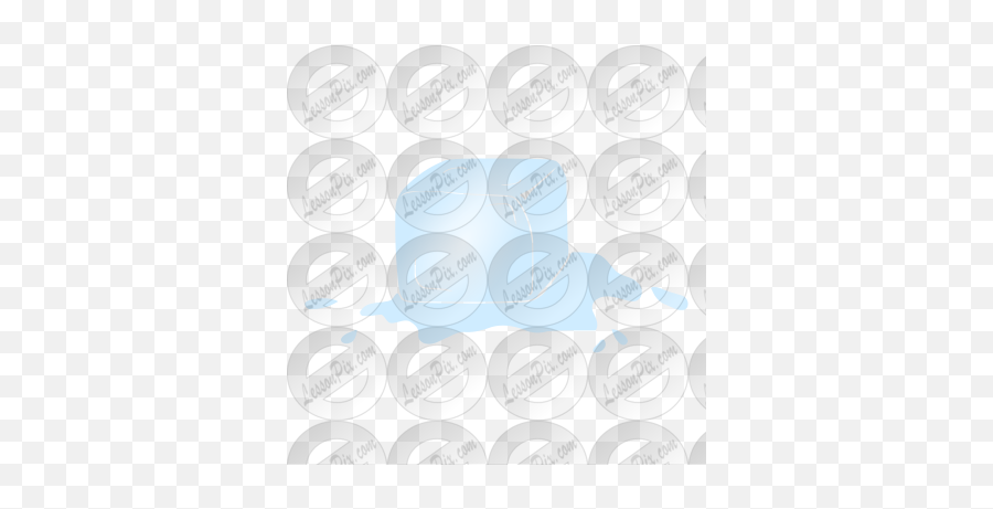 Ice Cube Stencil For Classroom Therapy Use - Great Ice Dot Emoji,Ice Cube Clipart