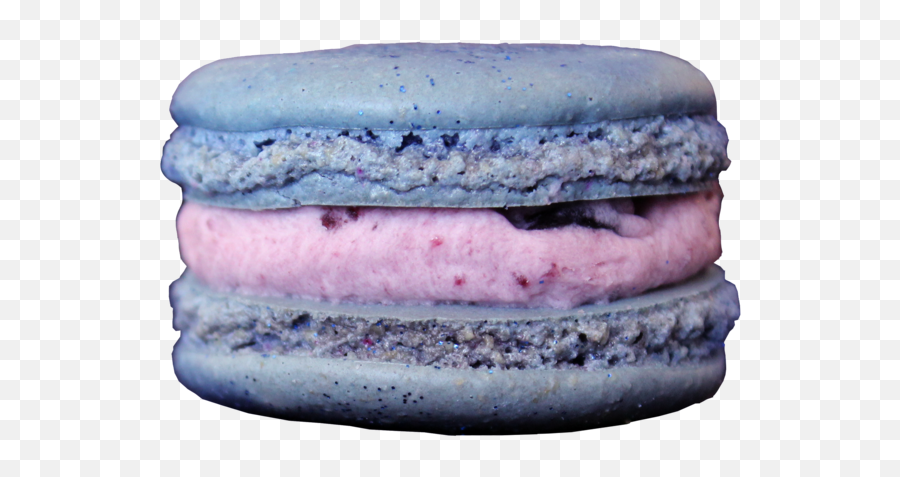 Blueberry French Macarons - Blueberry French Macarons Emoji,Blueberry Png