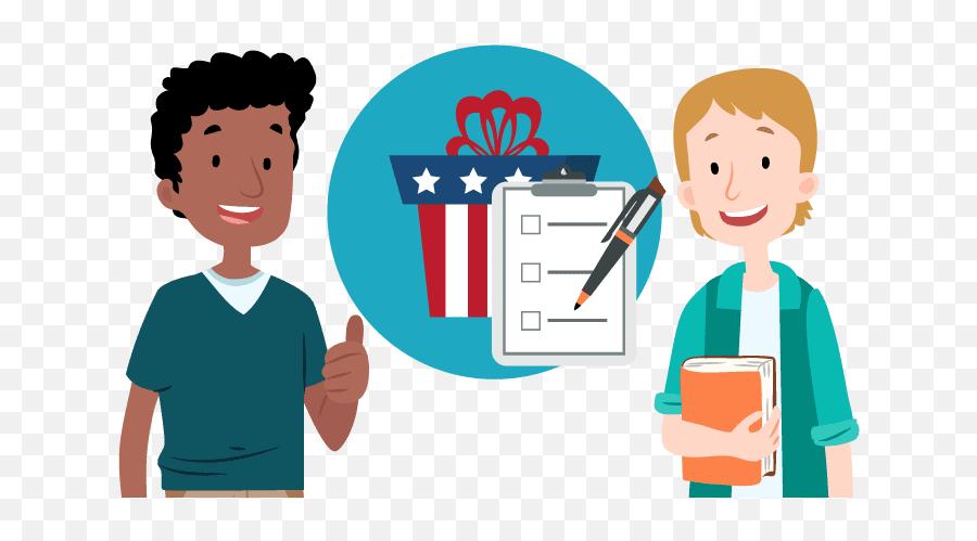 Immigration Tips What Are The Steps To Become Us Citizen - Become A Citizen Cartoon Emoji,Immigration Clipart