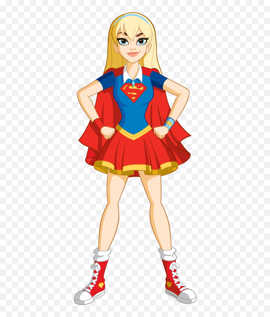 Dc Super Hero Girls Supergirl - Dc Superhero Girls Supergirl Emoji,Super Girl Logo
