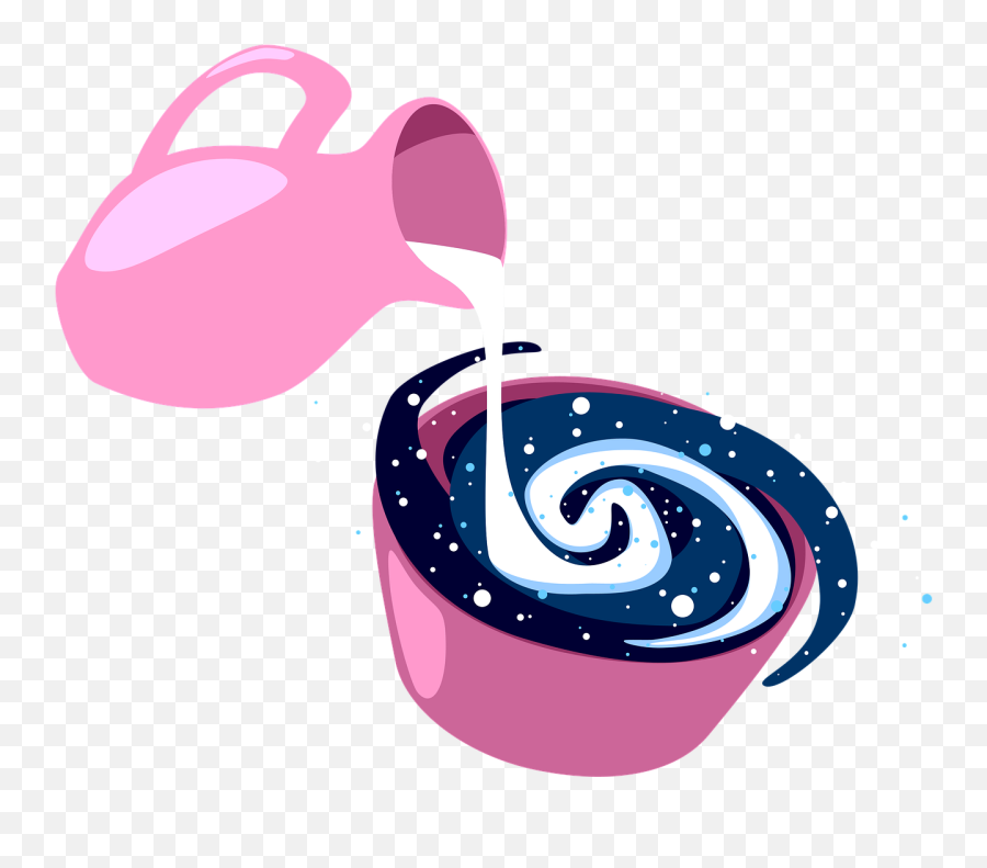 Galaxy Spiral The Milky Way - Milky Way Milk Clipart Emoji,Milky Way Png