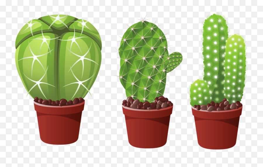 Flower Clipart Trees To Plant Cactus Painting - Cactus Plat Emoji,Succulents Clipart