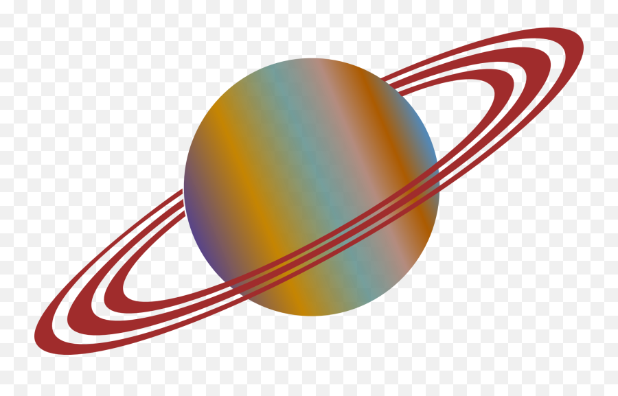 Download Orange Planet Clipart Cliparts - Ring Planet Vector Emoji,Planet Clipart