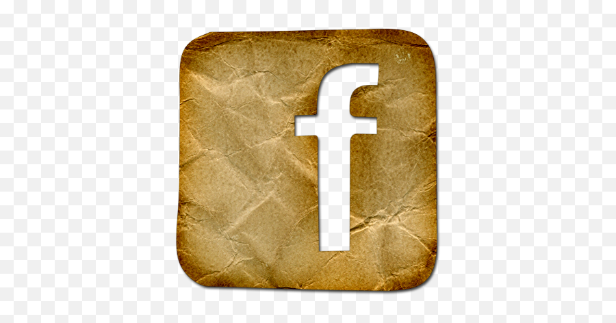 Download Wrinkled Paper Png Old Wrinkled Facebook Logo - Facebook Logo Old Png Emoji,Facebook Logo Vector