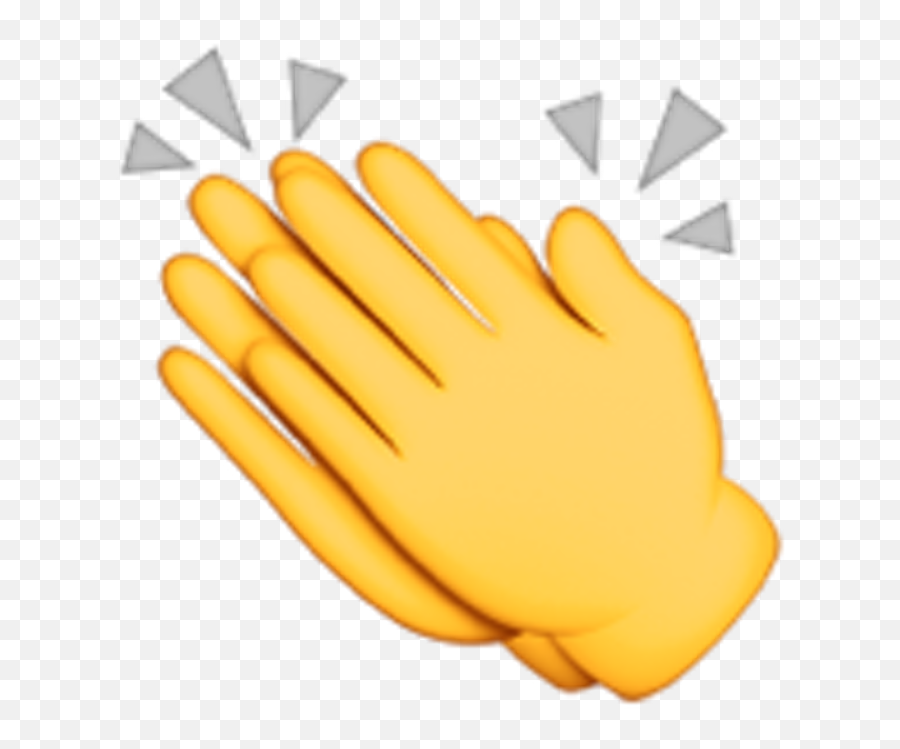 Clapping Hands Emoji Transparent Png - Clapping Hands Emoji,Clapping Hand Clipart