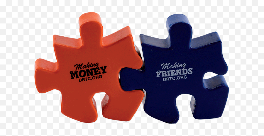 Worker Approved Puzzle Piece Stress Reliever - Set Of 2 Emoji,Puzzle Piece Logo