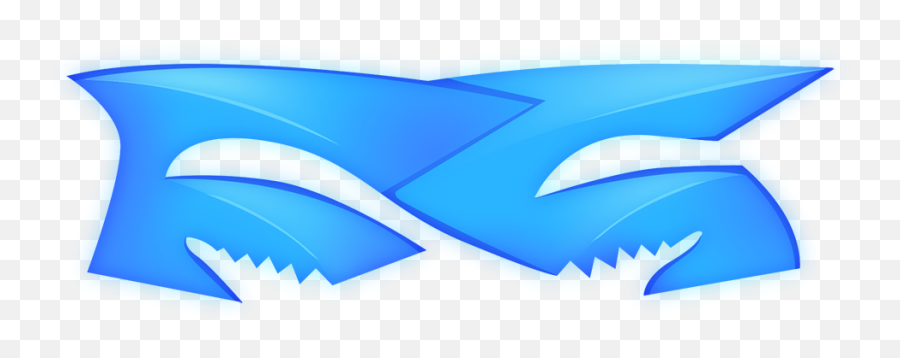 Frosty Shark Logo Twitch By Blisschild1 On Newgrounds - Horizontal Emoji,Shark Logo