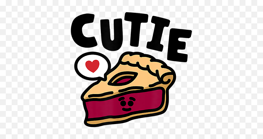 Kawaii Cherry Pie Lover Girlu0027s Cutie Pie T - Shirt Beach Towel Emoji,Cherry Pie Clipart