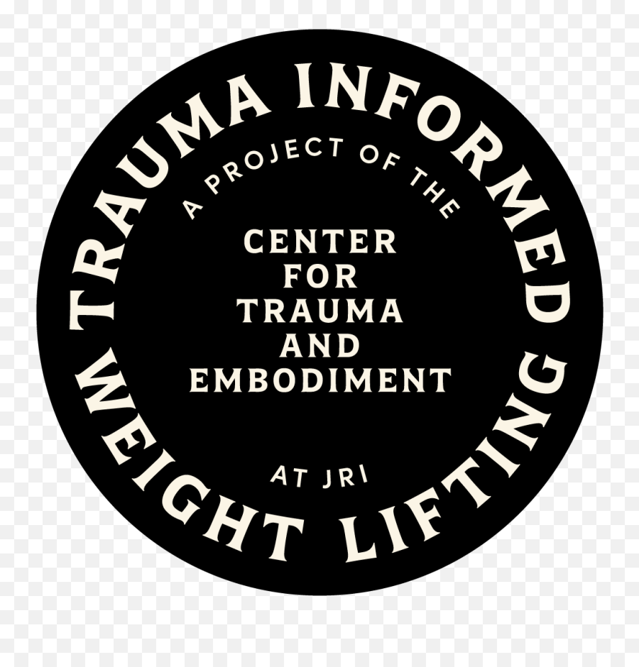 Trauma Informed Weight Lifting Emoji,Weightlifting Logo