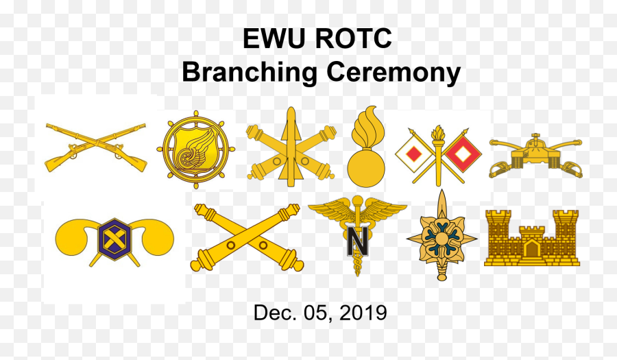 Ewu Army Rotc Holds 2019 Branching Ceremony For - Army Officer Branches Emoji,Us Army Logo