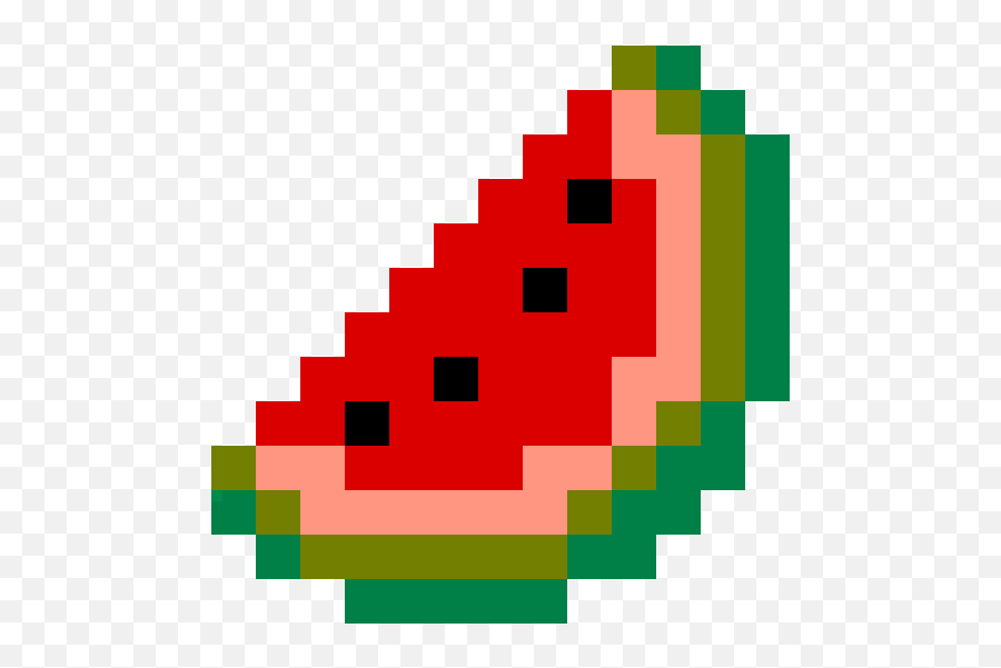 Watermelon Pixel Art Maker Emoji,Watermelon Transparent Background