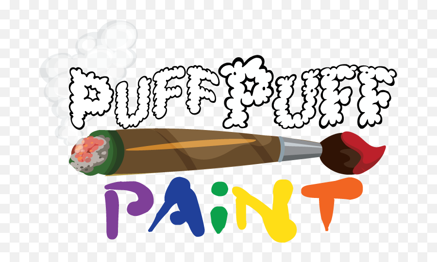 Puff Puff Paint Classes Starting Now - Tobacco Emoji,Paint Logo
