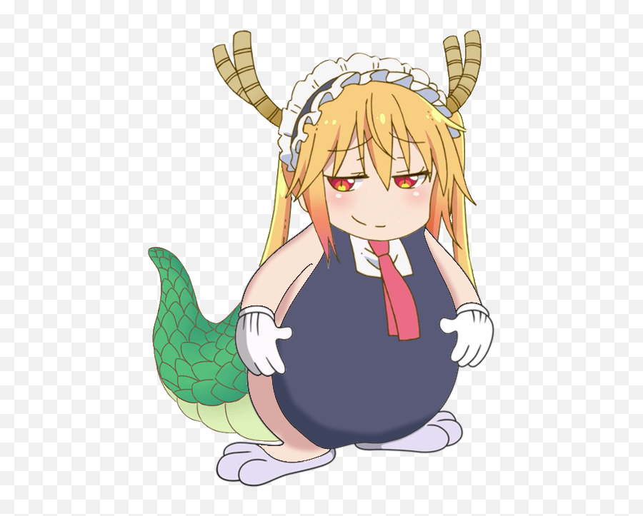 I Turned Tohru Into The Funny Big Chungus Meme Animemes - Chungus Kanna Emoji,Big Chungus Png