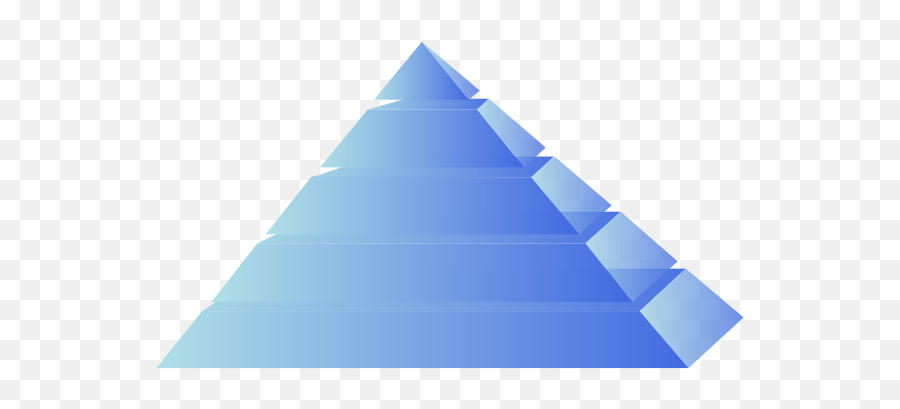 Pyramid Clip Art At Clker - Pyramid Layers Emoji,Pyramid Clipart