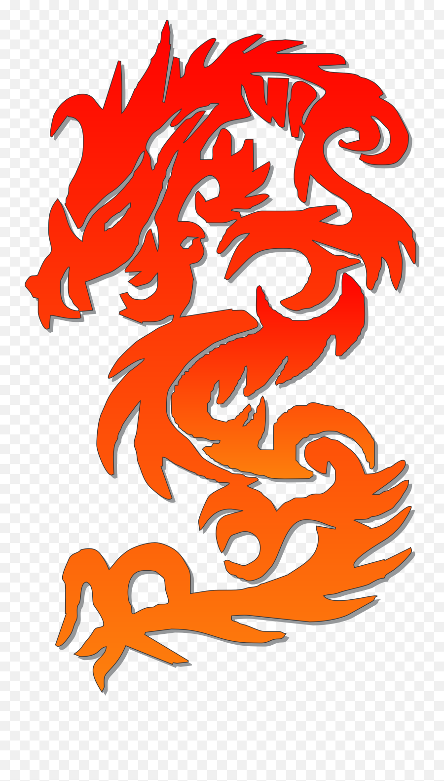 Chinese Dragon Clipart Symbol - Chinese Dragon Logo Png Chinese Dragon Clipart Emoji,Dragon Logo