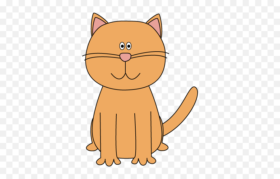 Cat Clip Art Free 2 - Tan Cat Clipart Emoji,Cat Clipart