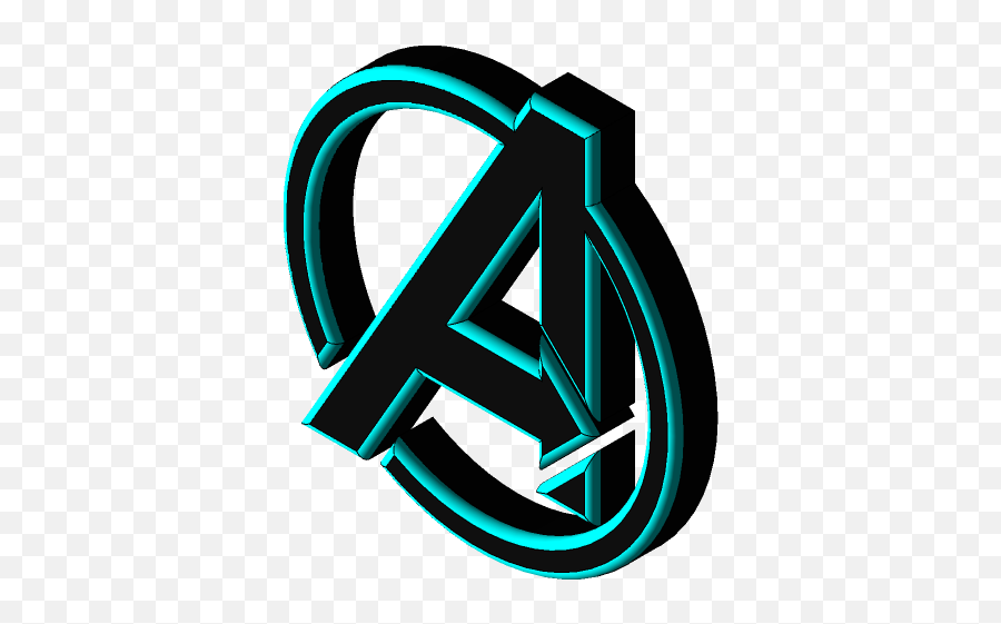 Avengers Logo - Symbol Avengers Logo 3d Emoji,Avengers Logo