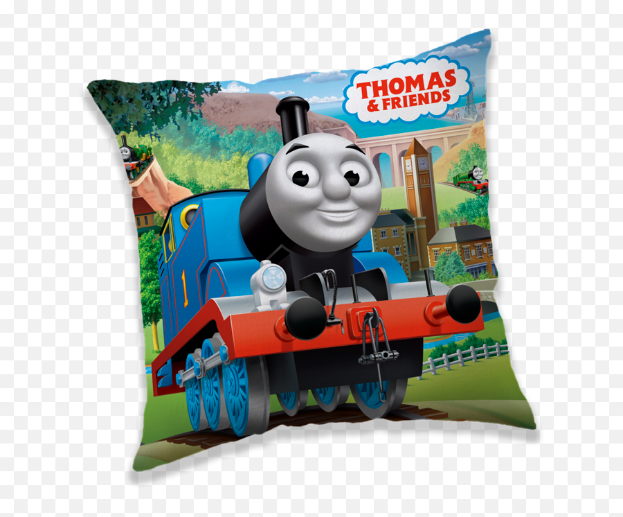 Thomas And Friends 03 Cushion Jerry Fabrics - Thomas And Friends Emoji,Thomas And Friends Logo