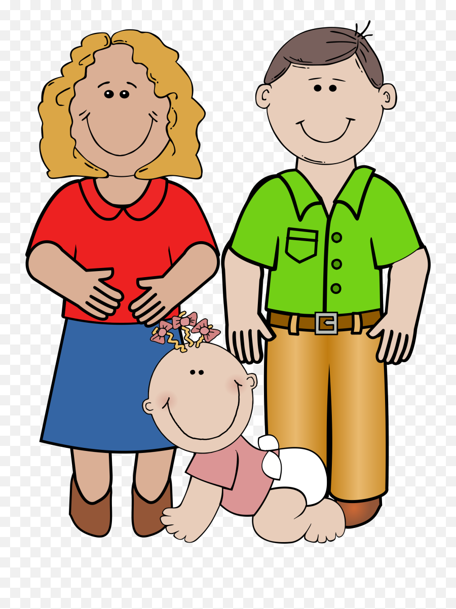 Best Family Clipart - Big And Small Family Clipart Emoji,Family Clipart