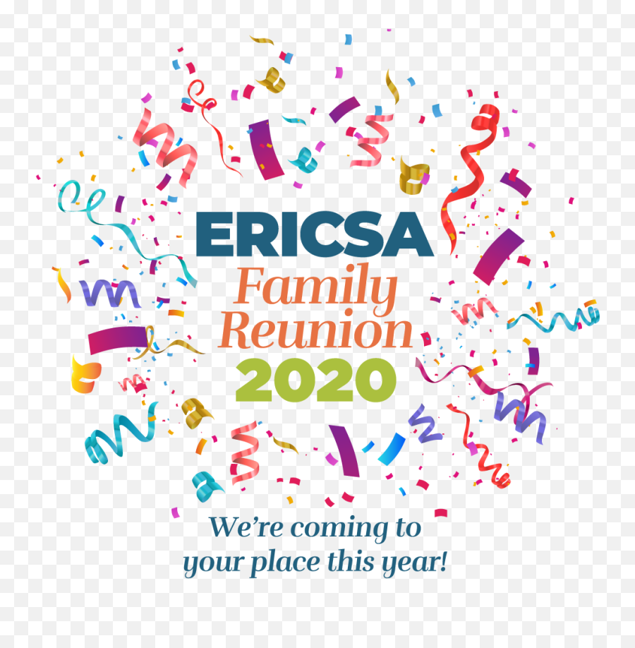 2020 Ericsa Virtual Family Reunion Emoji,Family Reunion Logo