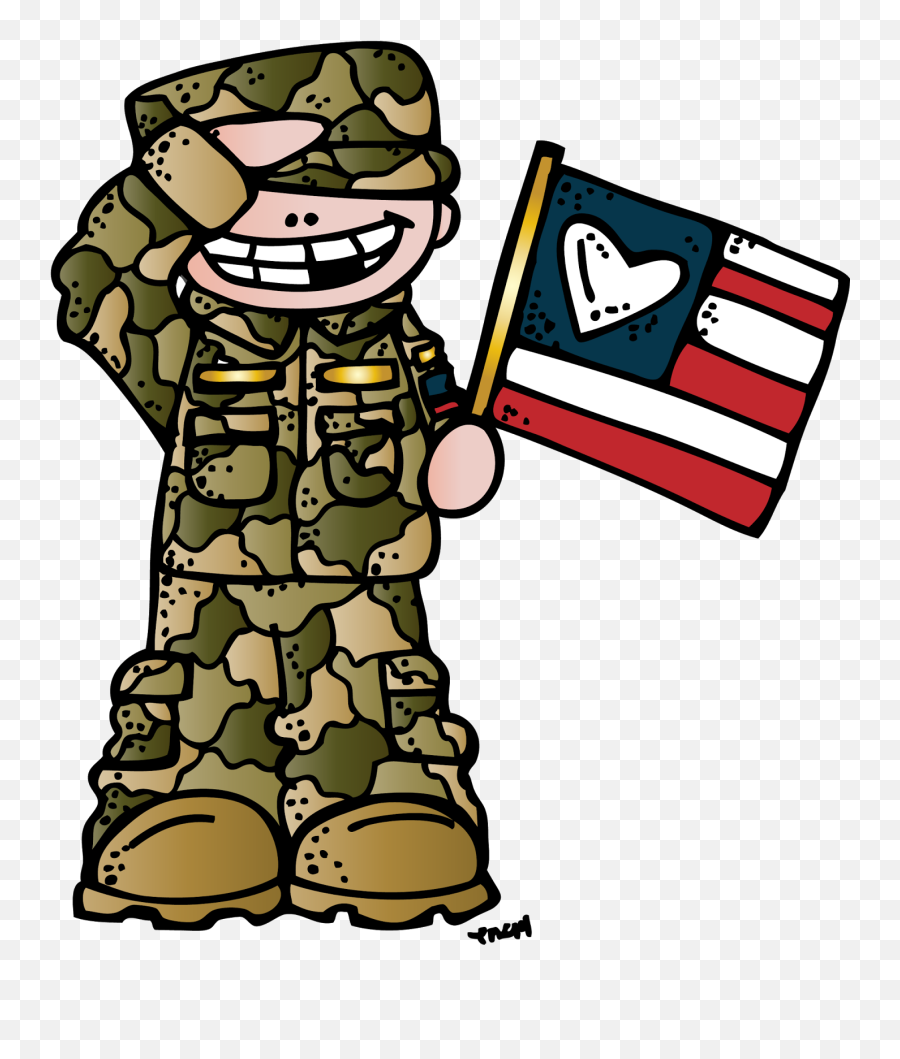 Download Soldier Clipart Memorial Day - Melonheadz Veterans Day Clipart Emoji,Memorial Day Clipart