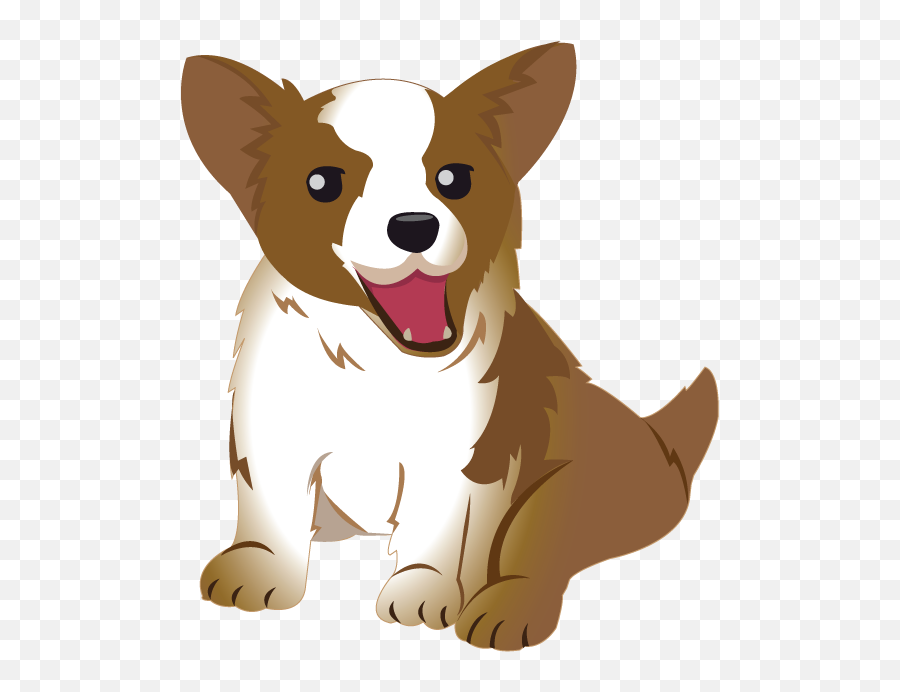 Puppy Clipart Corgi - Dorgi Clipart Emoji,Puppy Clipart