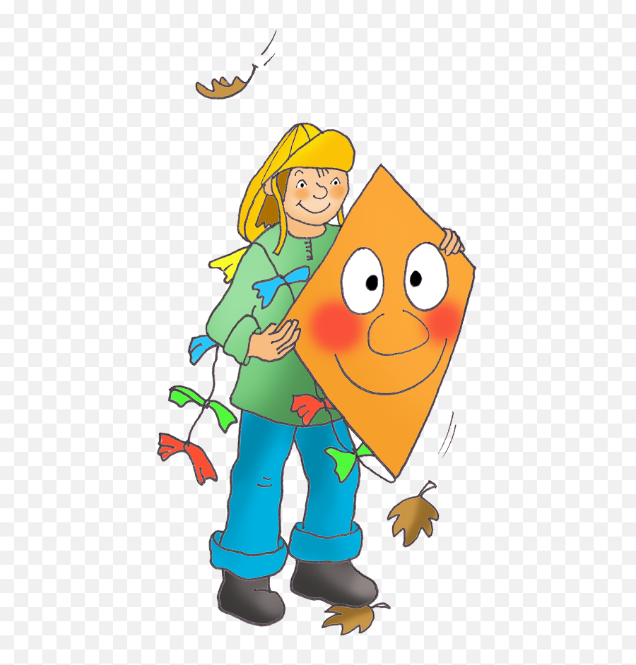 Autumn Clipart - Make A Kite Clipart Emoji,Happy Fall Clipart