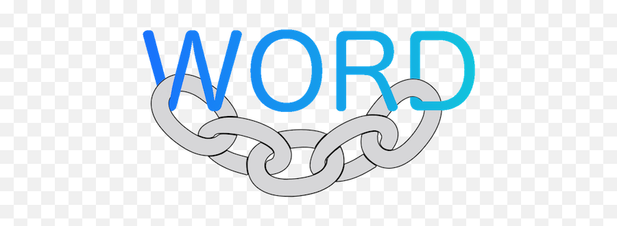 Word Chain - Word Chain Game Clipart Emoji,Chain Logo