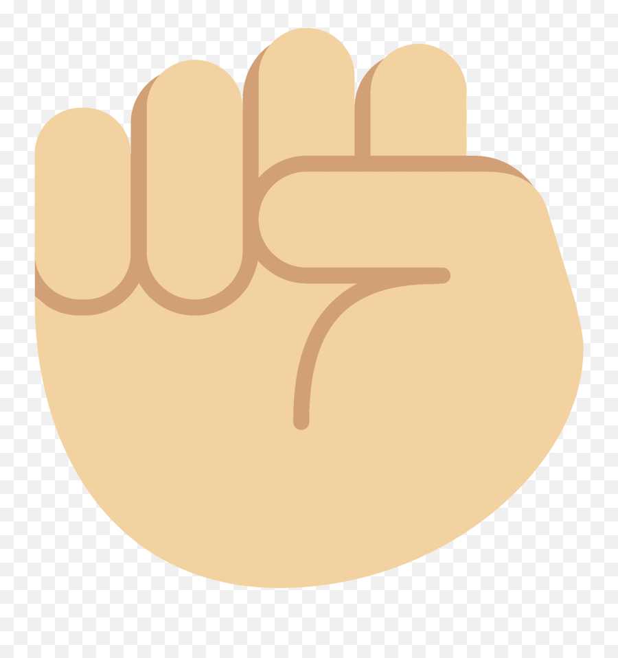 Raised Fist Emoji Clipart Free Download Transparent Png - Fist,Fist Clipart